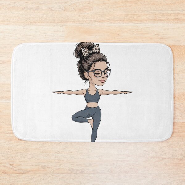 Item preview, Yoga Girl Balance Pose designed and sold by QuiteOrbit.