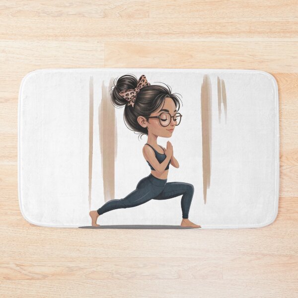 Item preview, Mindfulness Yoga Girl Graphic designed and sold by QuiteOrbit.