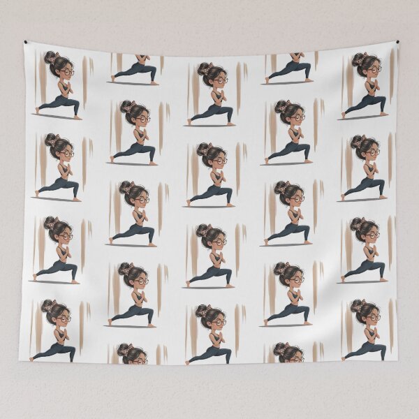 Item preview, Mindfulness Yoga Girl Graphic designed and sold by QuiteOrbit.