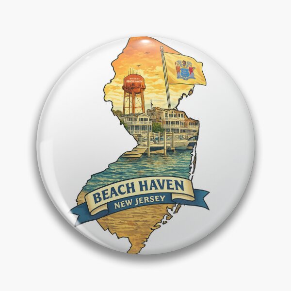 Item preview, Beach Haven New Jersey - Travel Art designed and sold by clintang.