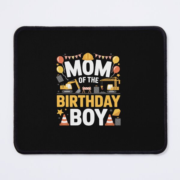 Item preview, Mom Of The Birthday Boy Matching Construction Crew B-day designed and sold by Rrettgison.