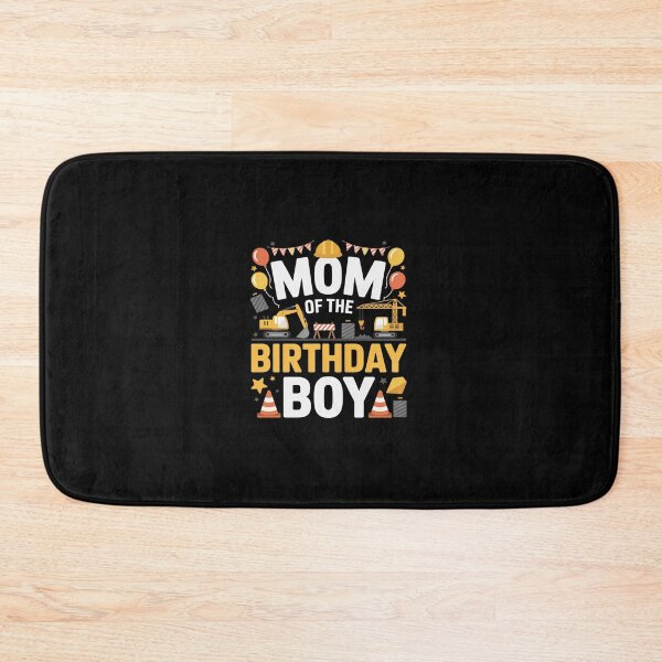 Item preview, Mom Of The Birthday Boy Matching Construction Crew B-day designed and sold by Rrettgison.