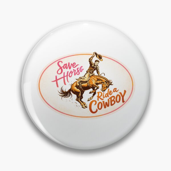 Item preview, Save A Horse Ride A Cowboy Vintage Western Rodeo designed and sold by justinhmorton.