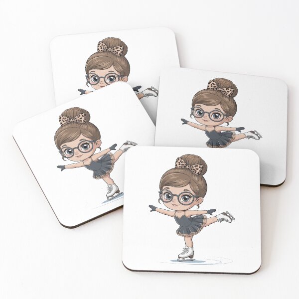 Item preview, Cute Ice Skating Girl designed and sold by QuiteOrbit.