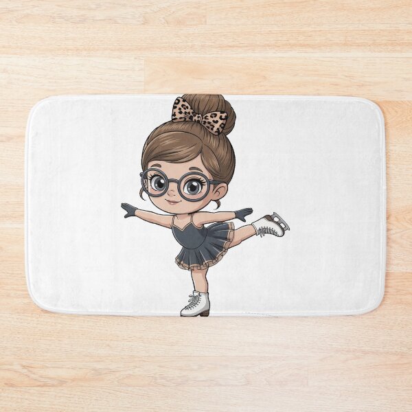 Item preview, Cute Ice Skating Girl designed and sold by QuiteOrbit.