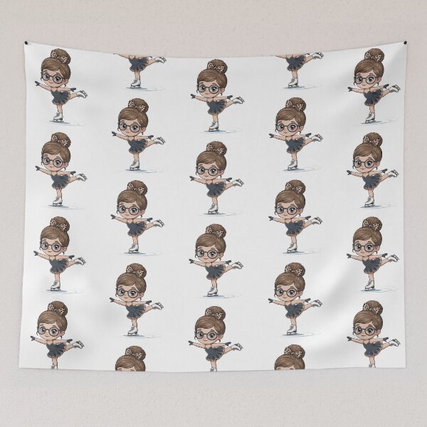 Item preview, Cute Ice Skating Girl designed and sold by QuiteOrbit.
