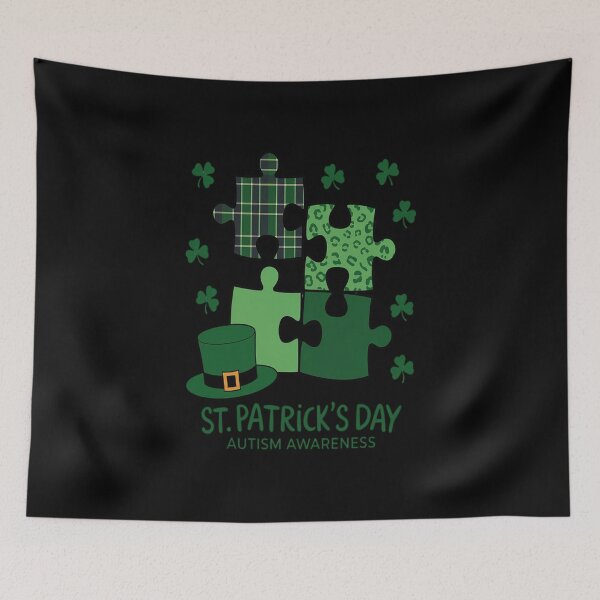 Item preview, St Patricks Day Autism Puzzle Saint Pattys designed and sold by Rrettgison.