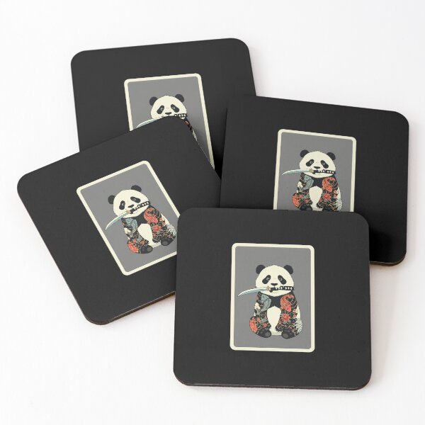 Item preview, Tattoo Panda with Sword Cute Samurai Style designed and sold by JordynLadukeg65.