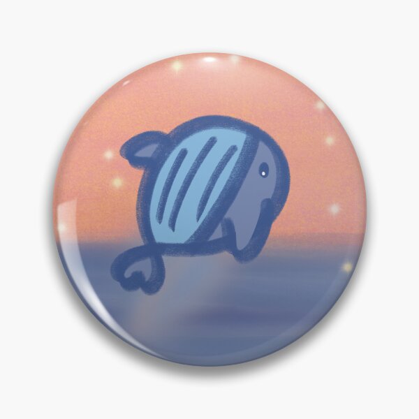 Item preview, Blue Whale Breaching designed and sold by whaleycarrot.