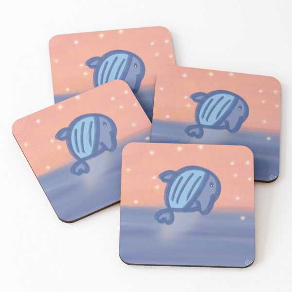 Item preview, Blue Whale Breaching designed and sold by whaleycarrot.
