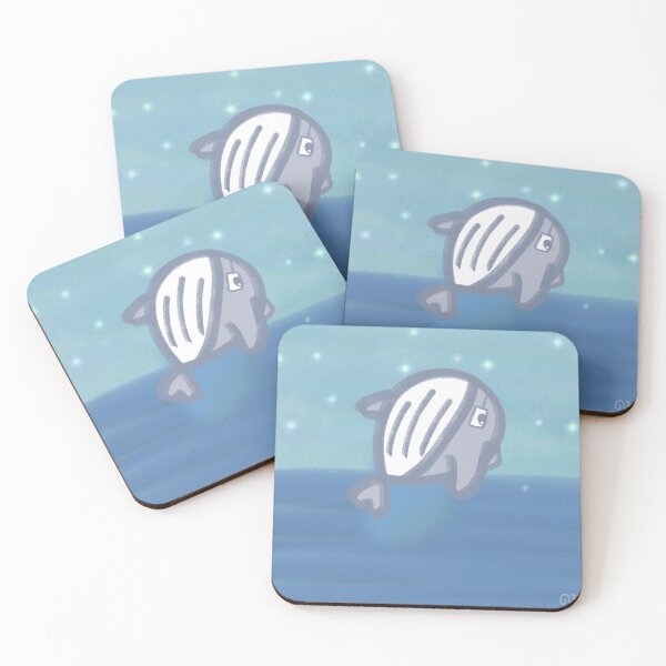 Item preview, Fin Whale Breaching designed and sold by whaleycarrot.