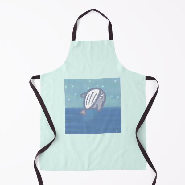 Item preview, Fin Whale Breaching designed and sold by whaleycarrot.