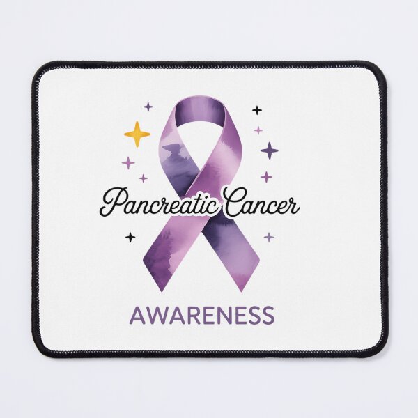 Item preview, Pancreatic Cancer Awareness Purple Ribbon designed and sold by HellD3vil-Art.
