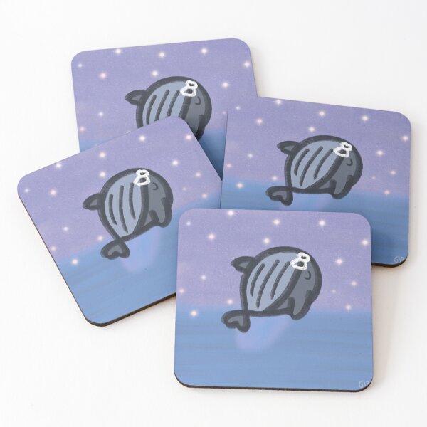 Item preview, Bowhead Whale Breaching designed and sold by whaleycarrot.
