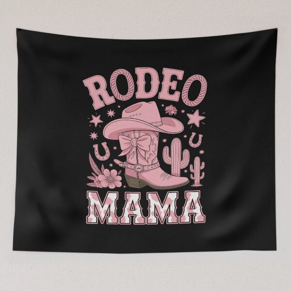 Item preview, Rodeo Mama Pink Boots Coquette Cowgirl Birthday Party designed and sold by Rrettgison.