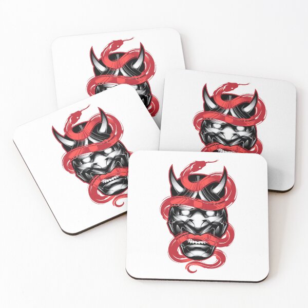 Item preview, Hannya oni with Snake spirit - Red ver designed and sold by Blackout  Brother.