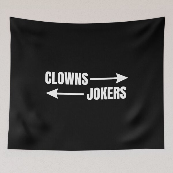Item preview, Funny Clowns to The Right Jokers to The Left designed and sold by Dondonmart.