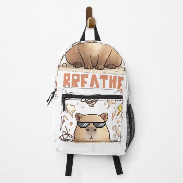 Item preview, Just Breathe Capybara designed and sold by Mr. Pawsome.