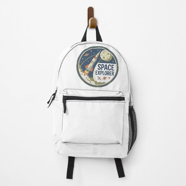 Item preview, Vintage Space Explorer Rocket Mission Retro Galaxy Patch designed and sold by Krfto.