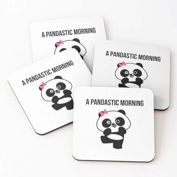 Item preview, A Pandastic Morning designed and sold by Ideaby4ndre4.