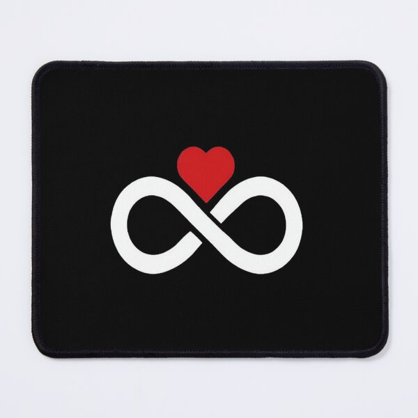 Item preview, Infinity Love Symbol Art – Minimalist Eternal Heart Design for Couples & Romantic Gifts designed and sold by Bright Nest Studio.