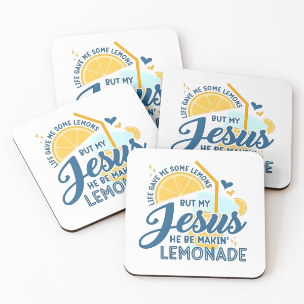 Item preview, Life Gave Me Lemons But Jesus Is Making Lemonade Christian Quote designed and sold by haitrieuic96.