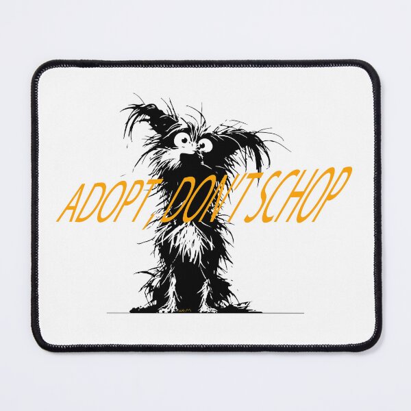 Item preview, ADOPT DOG designed and sold by CemDigitalArt.