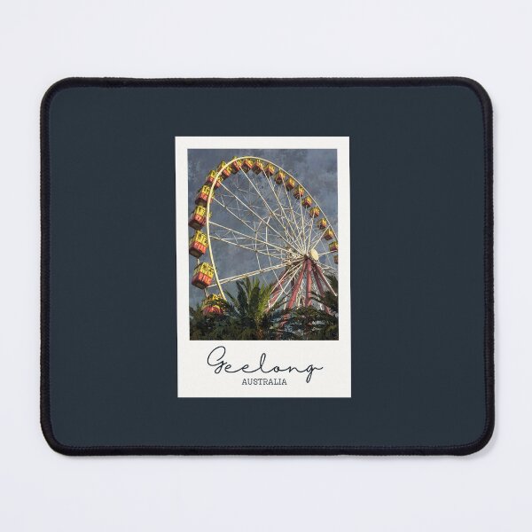 Item preview, Geelong Ferris Wheel - Vintage Souvenir designed and sold by twentytwo ART souvenir designs.