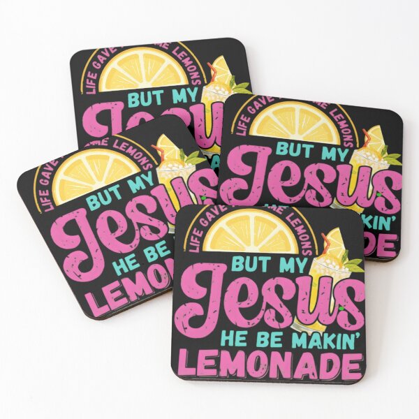 Item preview, Life Gave Me Lemons But Jesus Is Making Lemonade Christian Quote designed and sold by haitrieuic96.