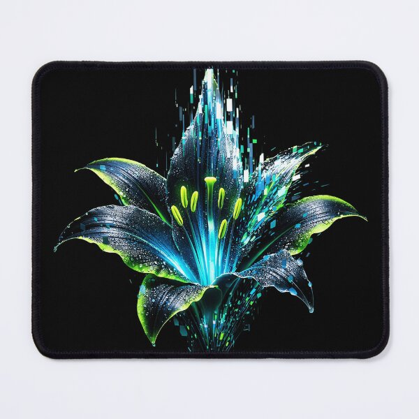 Item preview, Bioluminescent Digital Lily designed and sold by NeuralDraft.