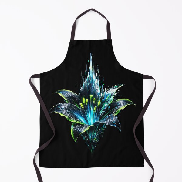 Item preview, Bioluminescent Digital Lily designed and sold by NeuralDraft.