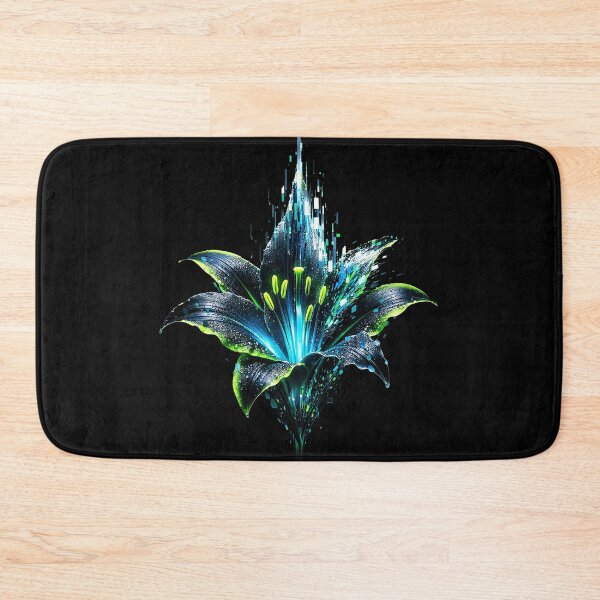 Item preview, Bioluminescent Digital Lily designed and sold by NeuralDraft.