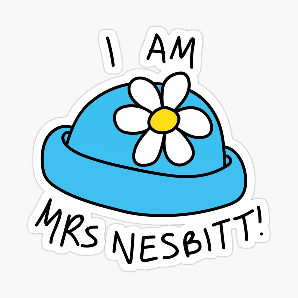 Imán for Sale con la obra «¡Soy la señora Nesbitt!» de QLQuest