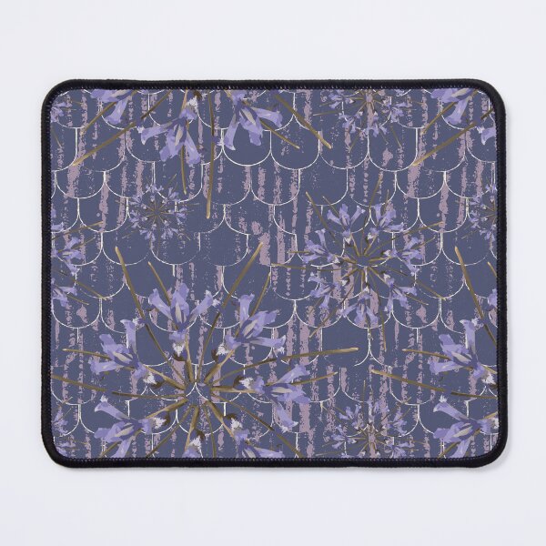Item preview, First Spring Flower Radials on Purple Barn Tin Fish Scales designed and sold by Digitalmyth's Designs.