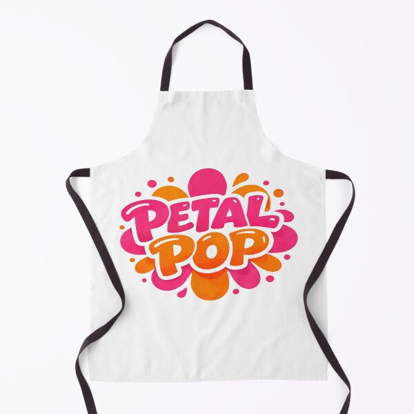 Item preview, Petal Pop Colorful Floral Logo – Vibrant Pink & Orange Modern Flower Graphic Design designed and sold by Bright Nest Studio.