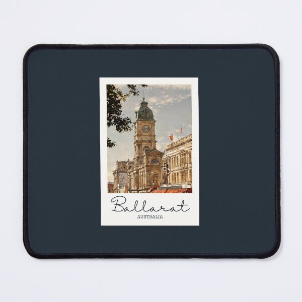Item preview, Ballarat Town Hall - Vintage Souvenir designed and sold by twentytwo ART souvenir designs.