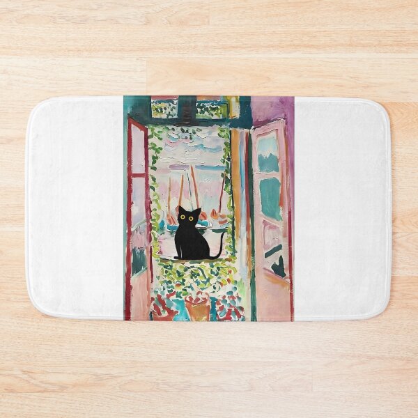Item preview, Open Window with a cute Cat designed and sold by PurrfectHome.