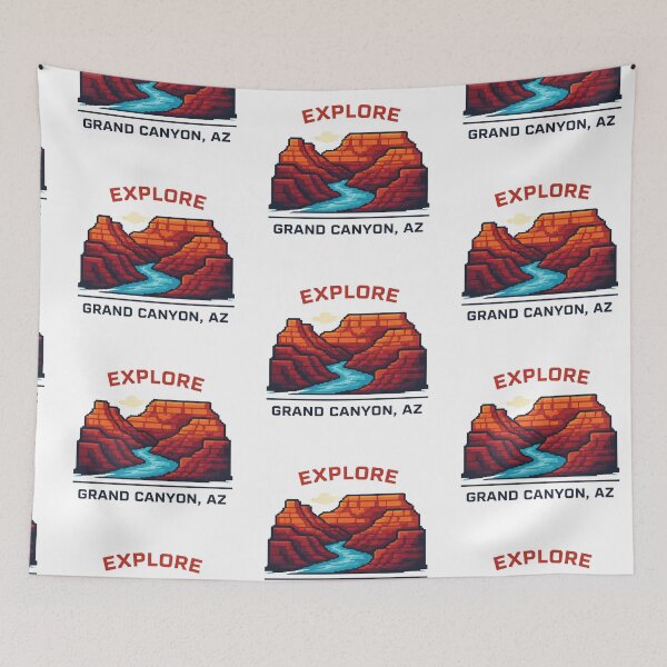 Item preview, Grand Canyon Adventure Scenic Arizona Art designed and sold by Combat Skies.