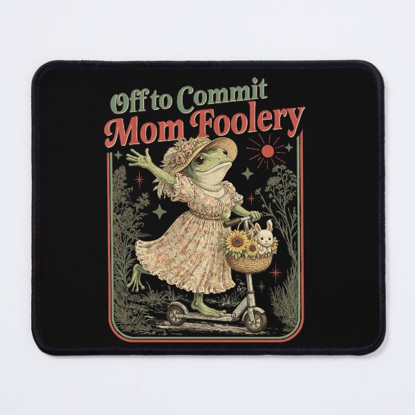 Item preview, Mama Frog Off to Commit Mom Foolery Mothers day designed and sold by BlightedArt.