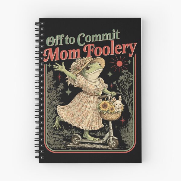 Item preview, Mama Frog Off to Commit Mom Foolery Mothers day designed and sold by BlightedArt.