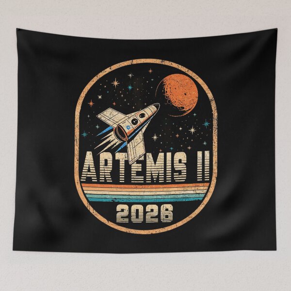 Item preview, Artemis II 2026 designed and sold by BlightedArt.