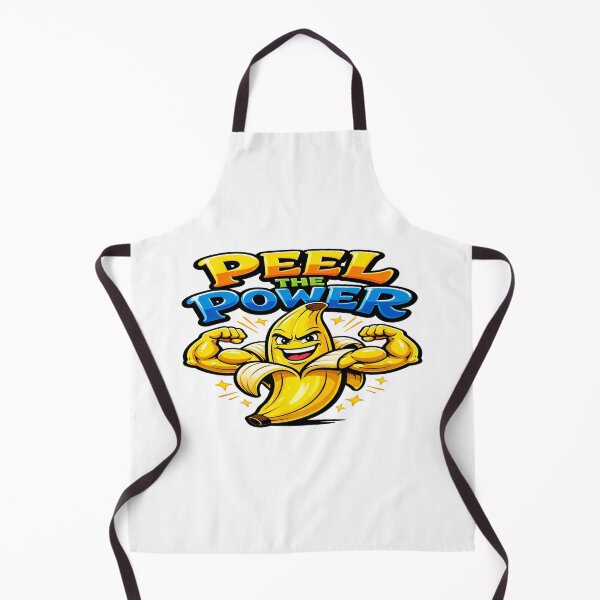 Item preview, Peel the Power Strong Banana – Funny Fitness Fruit Cartoon Motivational Design designed and sold by Bright Nest Studio.