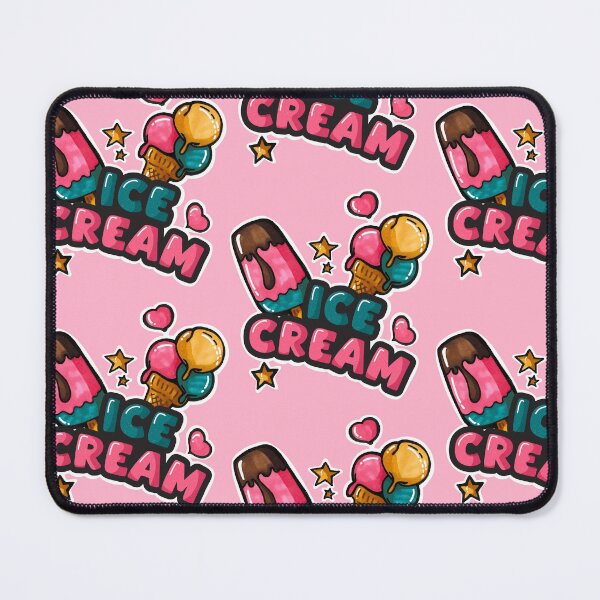 Item preview, Hand-Drawn Cute Ice Cream and Chocolate Popsicle designed and sold by lazypencil.art.