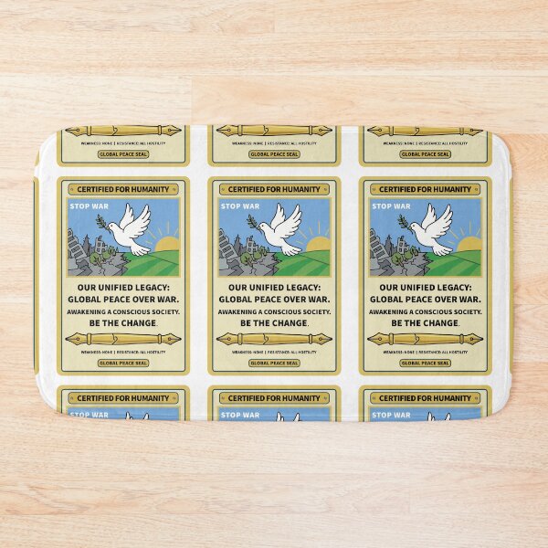 Item preview, Stop War, peace,  CERTIFIED FOR HUMANITY designed and sold by smileempire.