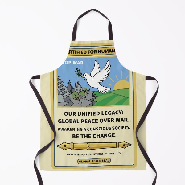 Item preview, Stop War, peace,  CERTIFIED FOR HUMANITY designed and sold by smileempire.