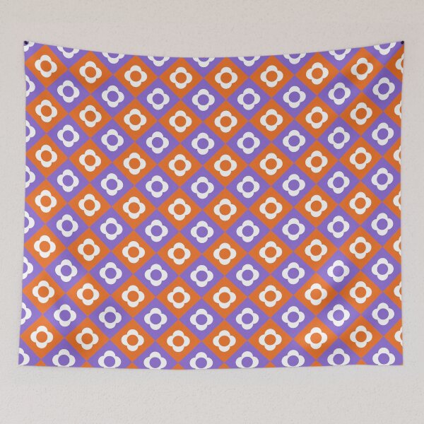 Item preview, Simple pattern design Orange and Purple  designed and sold by Feral Lines Studio .