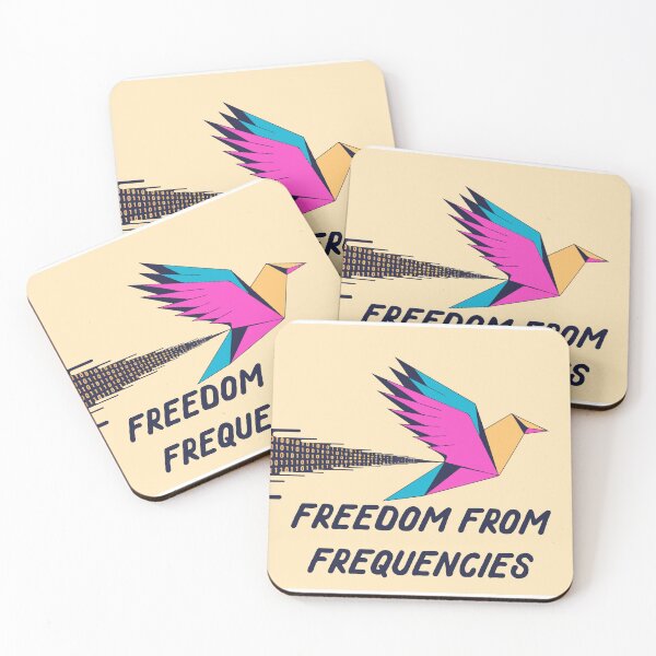 Item preview, Freedom from Frequencies Origami Bird Digital Detox designed and sold by PixelWaveBD.