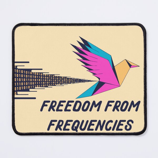 Item preview, Freedom from Frequencies Origami Bird Digital Detox designed and sold by PixelWaveBD.