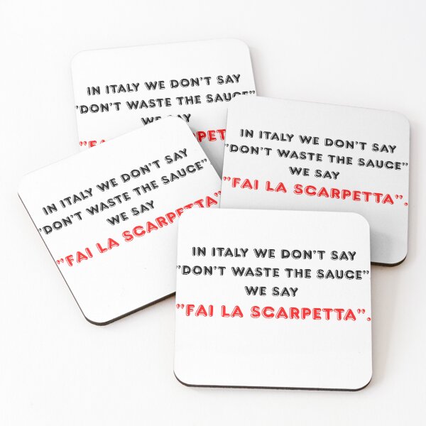 Item preview, In Italy We Don't Say Don't Waste The Sauce Funny Quote T-Shirt designed and sold by TheItaliandilemma.