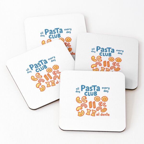 Item preview, Pasta Club Art — Cute Italian Food Illustration | All Day Every Day designed and sold by Colorful-Garden.